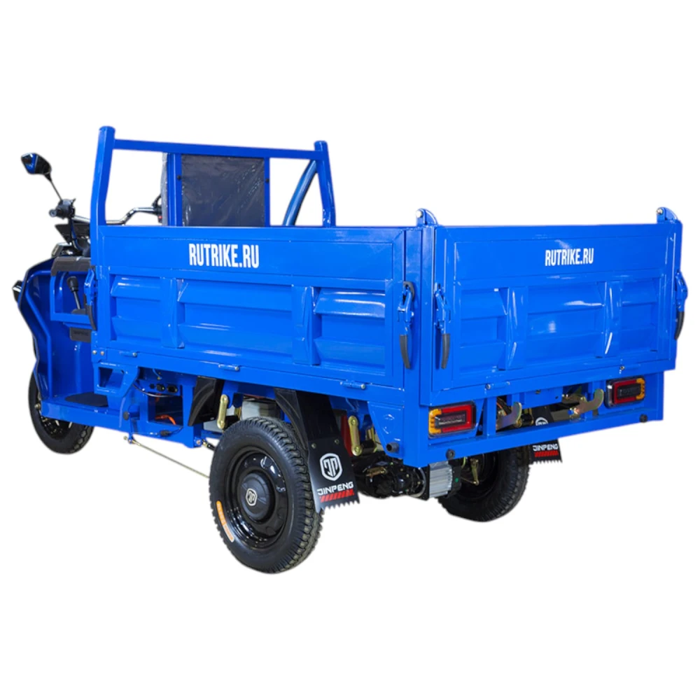 Грузовой электротрицикл Rutrike D5 1500 гидравлика (72V1500W) Серый 5