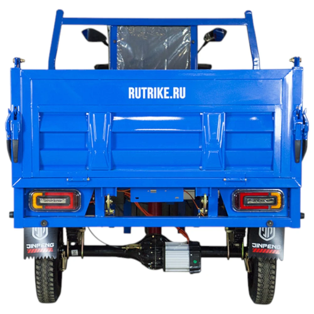 Грузовой электротрицикл Rutrike D5 1500 гидравлика (72V1500W) Серый 6